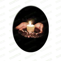 Свеча из керамики на памятник 91987