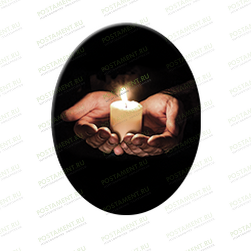 Свеча из керамики на памятник 91987