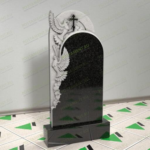 Памятник арка с голубями 13446