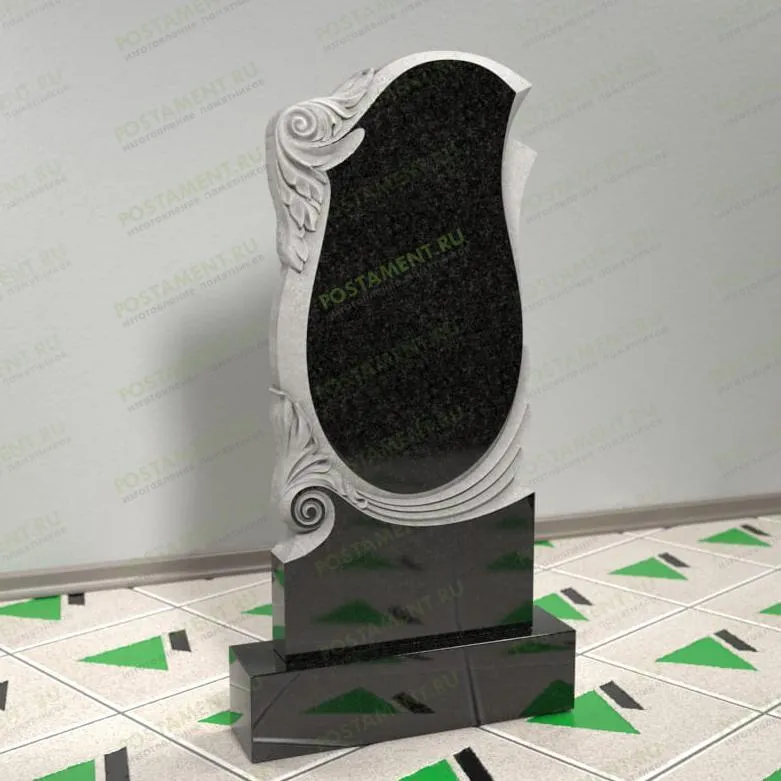 Памятник с орнаментом резной 12316