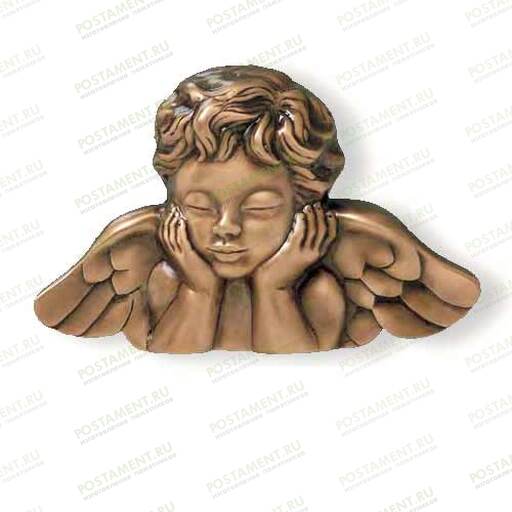 Ангелок из бронзы на памятник 82012