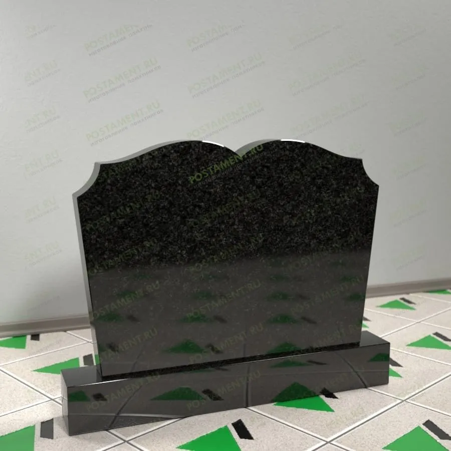 Памятник на могилу в форме книги 15814