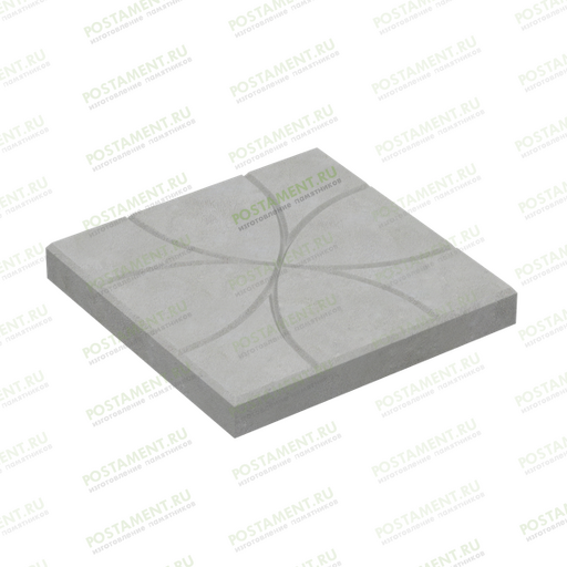 Тротуарная плитка для укладки на кладбище 60011