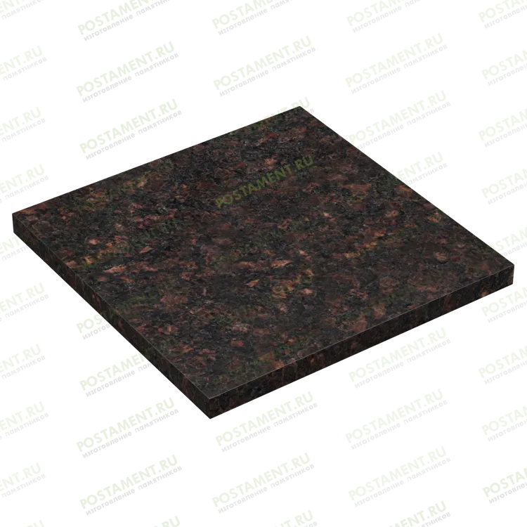 Коричневая плитка Дымовский гранит