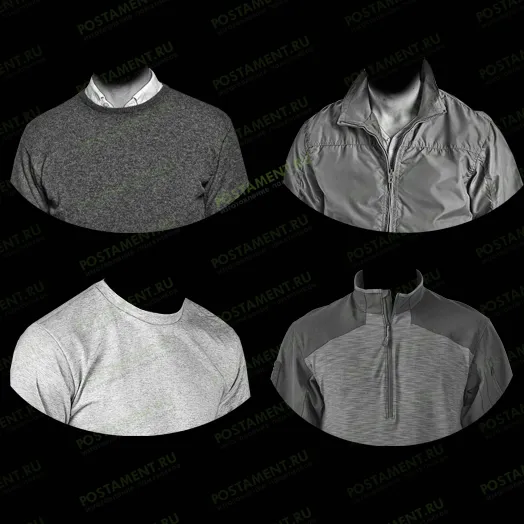 Мужская одежда для гравировки на памятниках