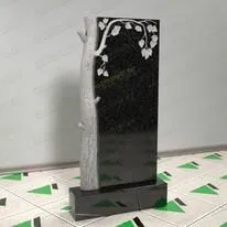 Памятник с березкой № 12112