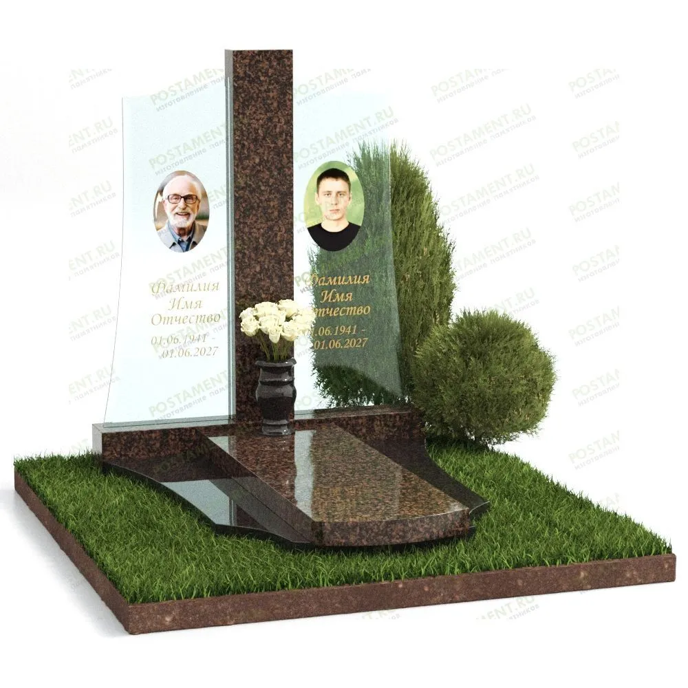 Комплекс на двоих со стеклом 18907