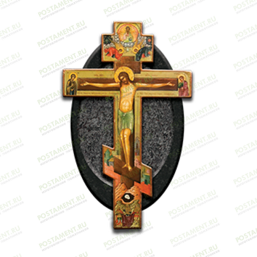 Крест из керамики на памятник 91998