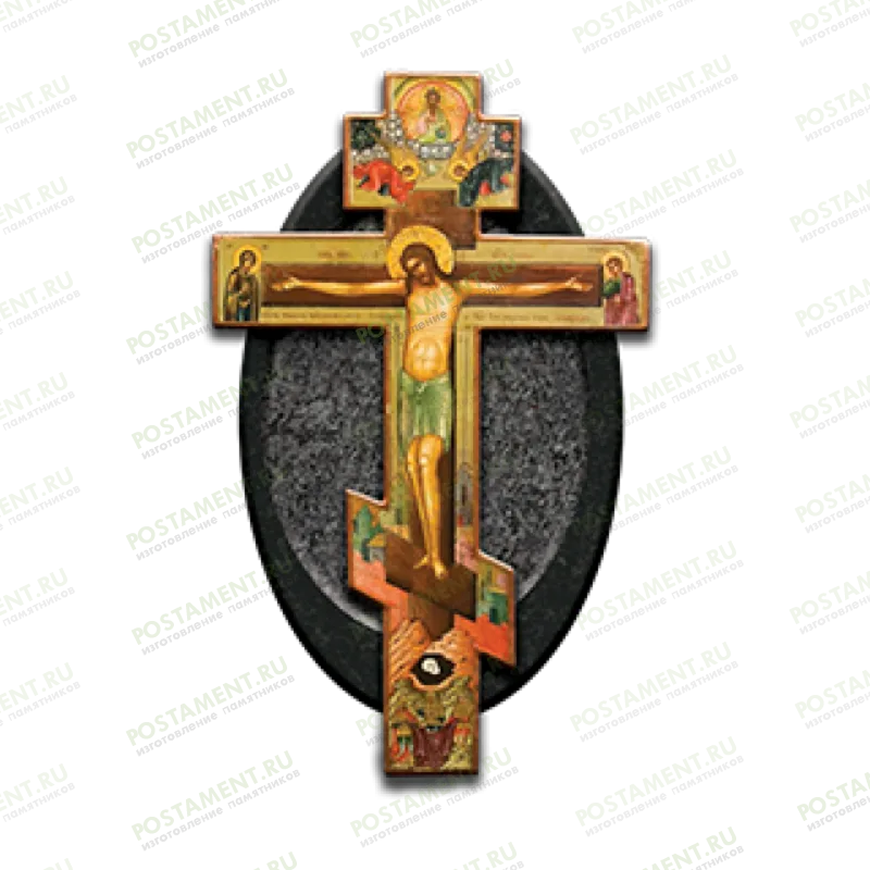 Крест из керамики на памятник 91998