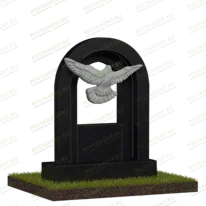 Памятник с аркой и голубем № 18637