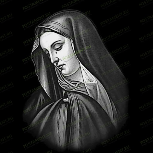 Скорбящая Богородица на памятник 98022