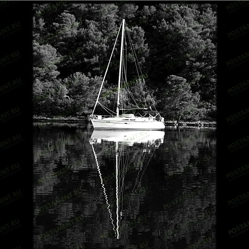 Яхта для гравировка на памятник