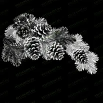 Веточка сосновая 95002