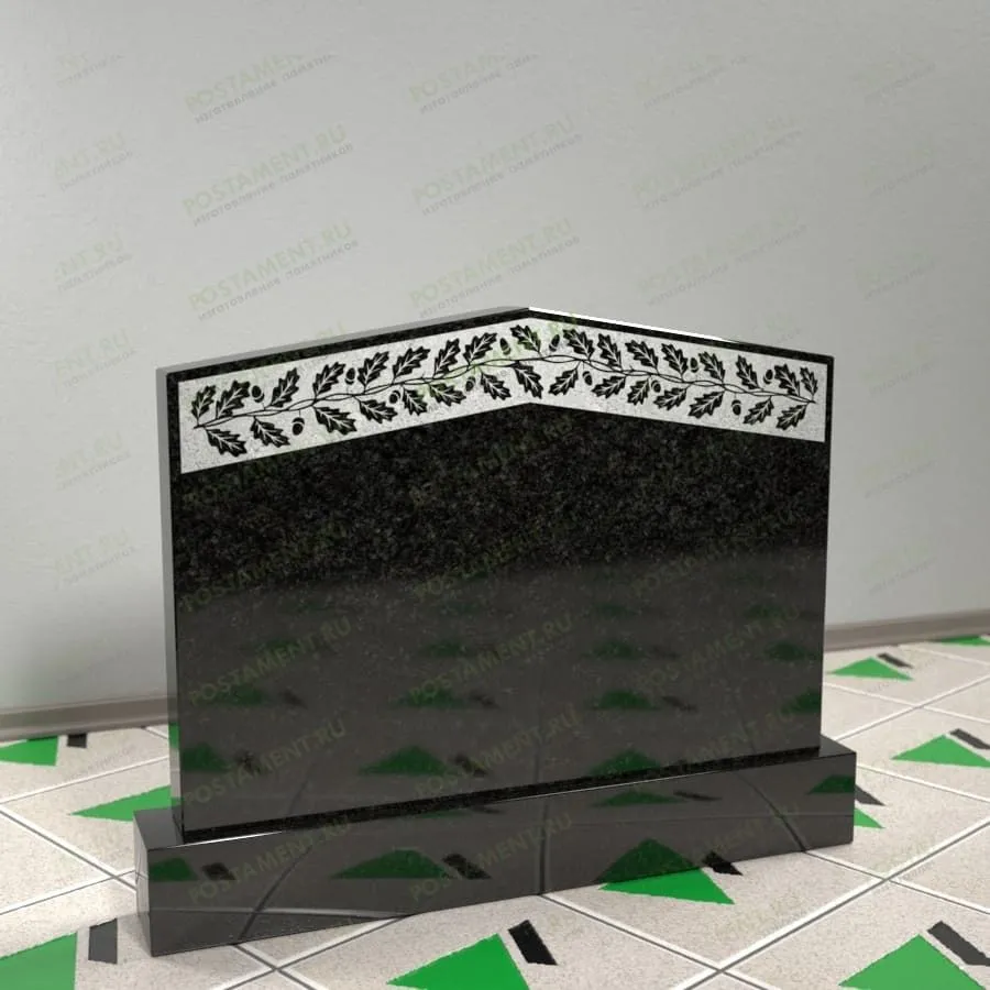 Памятник семейный с орнаментом 15210