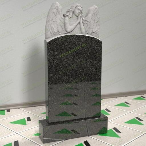 Памятник ангел с крыльями резной 14109