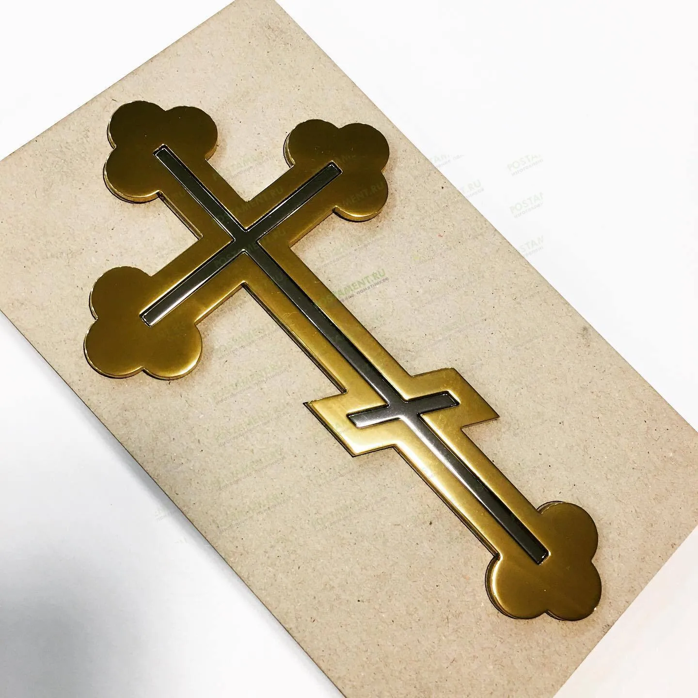 Православный крест из нержавеющей стали 83109