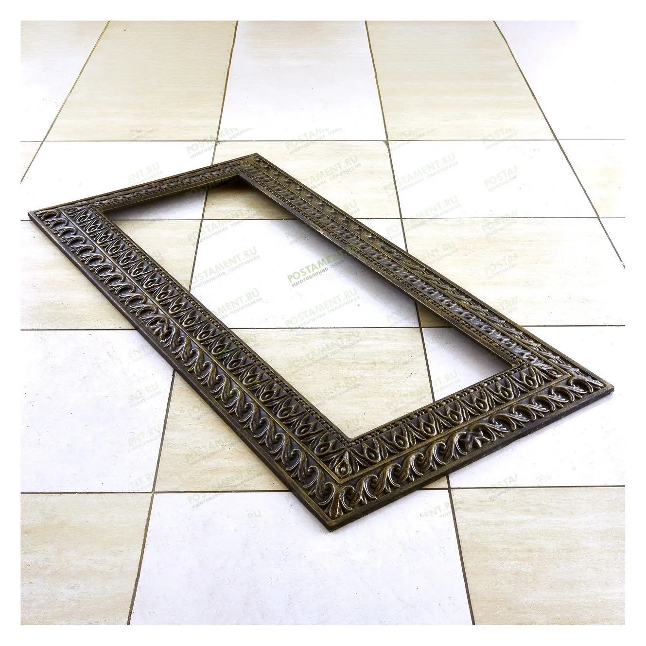 Цветник на могилу чугунная