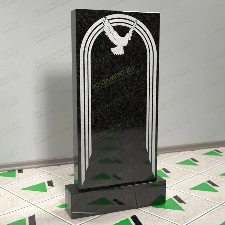 Памятник с голубем из гранита 10003