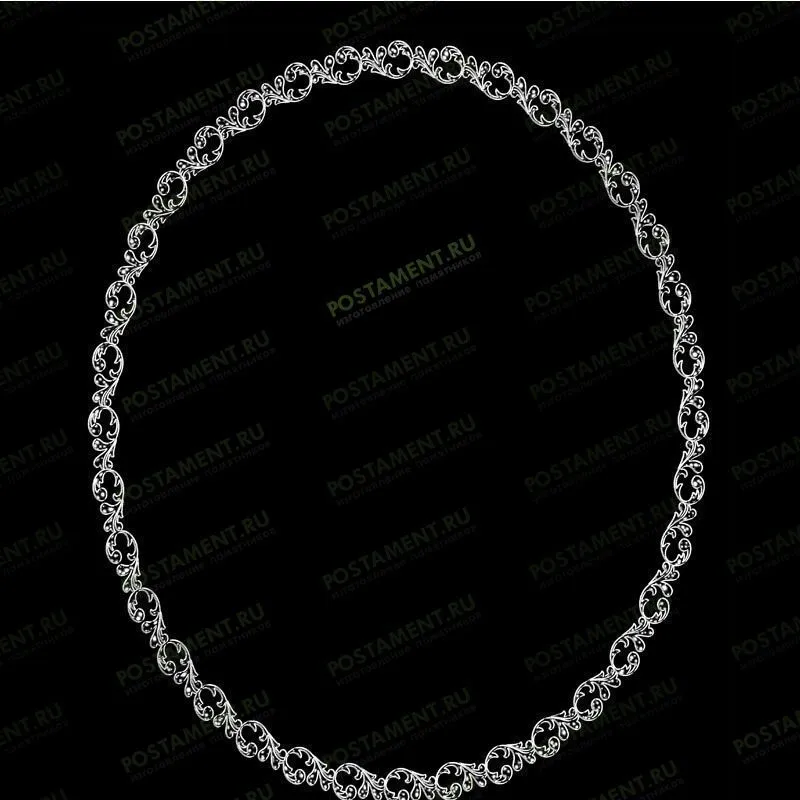 Рамка на памятник гравировка 91250