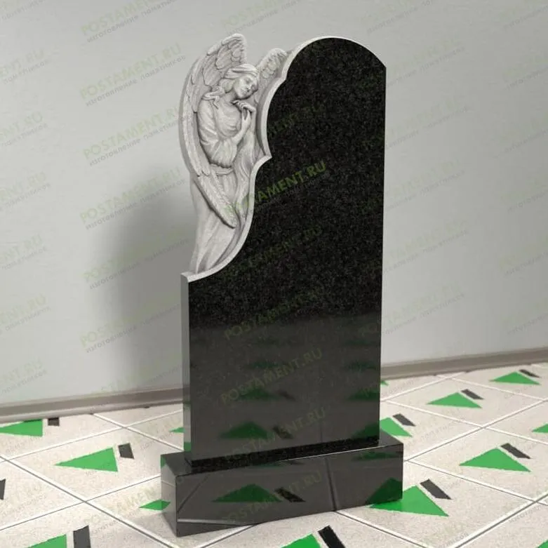 Памятник с ангелом на могилу 14120