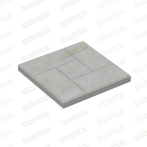 Тротуарная плитка для избавления от травы на кладбище 50005