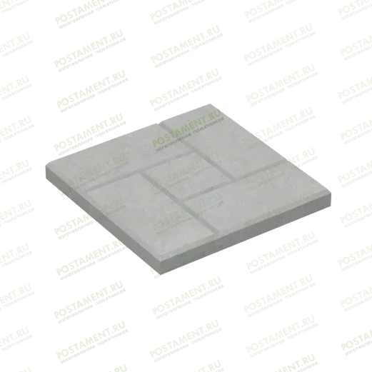 Тротуарная плитка для избавления от травы на кладбище 50005