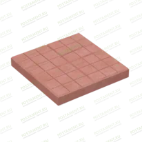 Плитка тротуарная 60110, название Сетка красная, размер 35×35×4