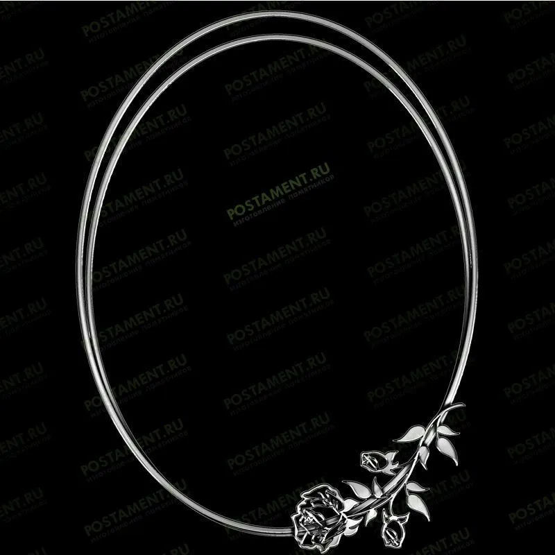 Рамка на памятник гравировка 91263