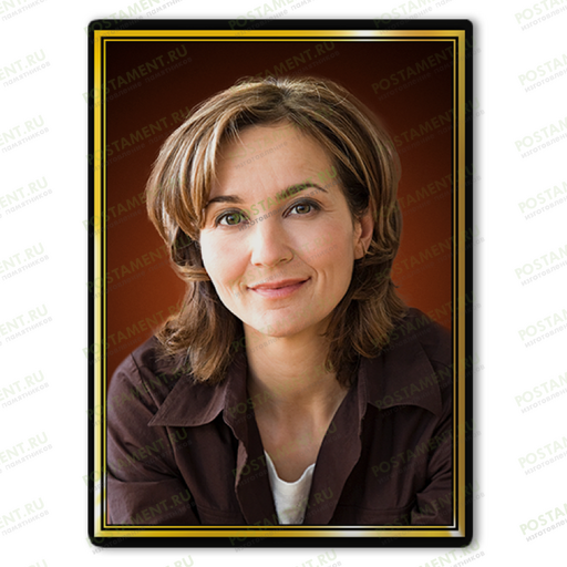 Фоторамка с золотой окантовкой 91891