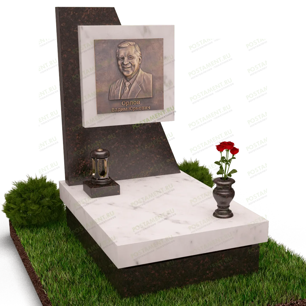 Комплекс маленький с закрытым надгробием 18878