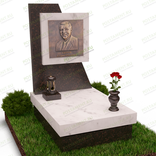 Комплекс маленький с закрытым надгробием 18878