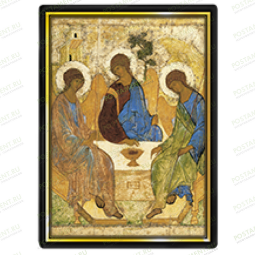 Икона Святая Троица на керамике