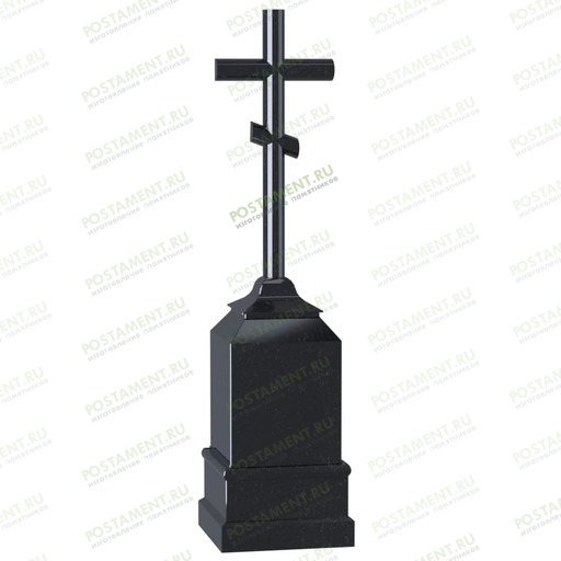 Обелиск с четырехконечным крестом