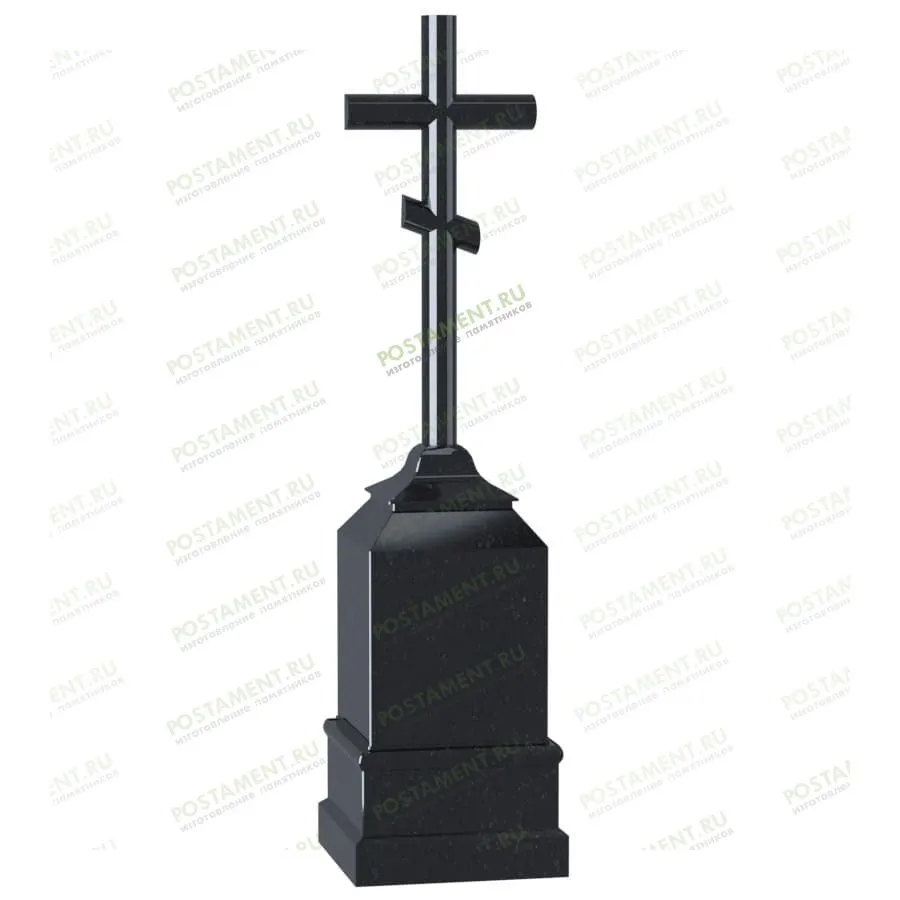 Обелиск с четырехконечным крестом