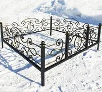 Ограда кованая 34035 с розой