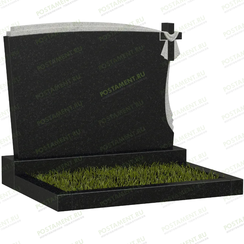 Памятник семейный с крестом