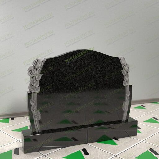 Памятник с розами 17668