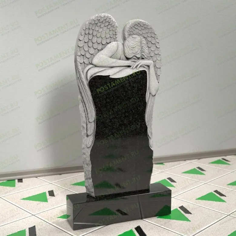 Памятник с ангелом на могилу 13702