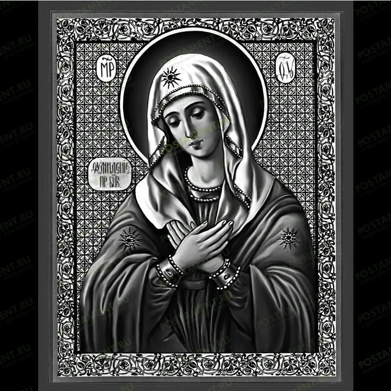 Икона "Умиление Божьей Матери" на памятник 98051