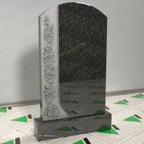 Памятник с лилиями № 12602