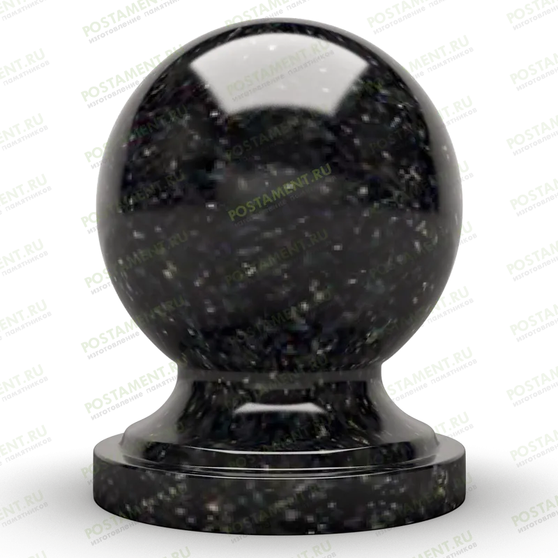 шар из гранита на цоколь 82502