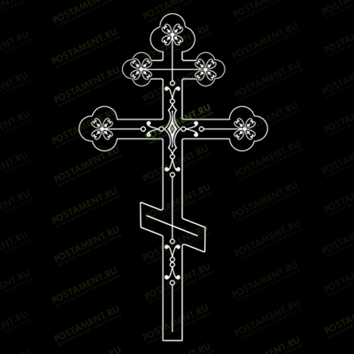 Картинка крестика на памятник 93012