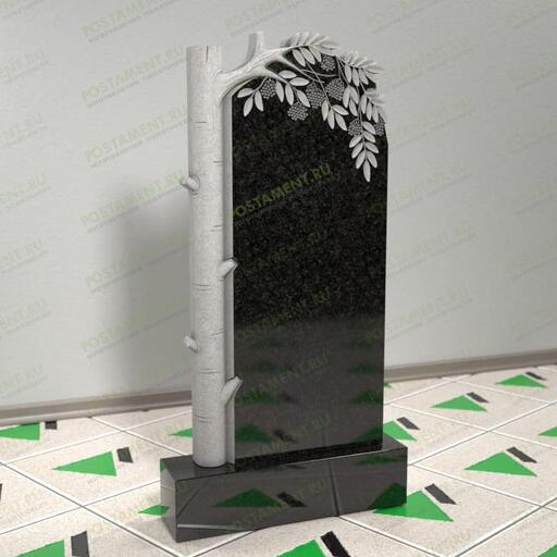 Памятник с рябиной на могилу