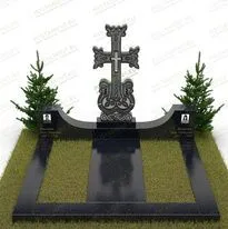 Гранитный комплекс с хачкаром № 18858