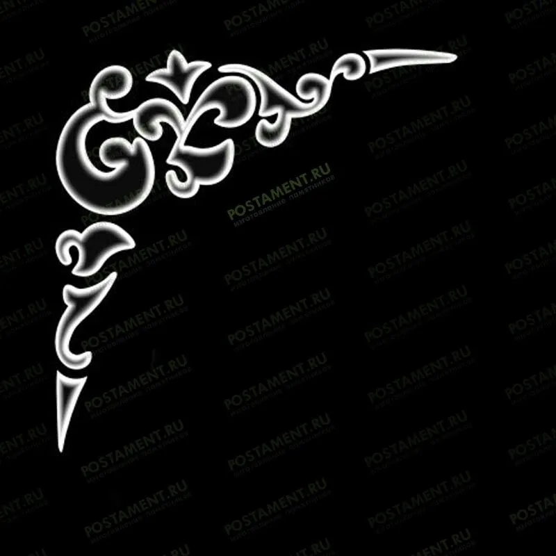 Классиеская виньетка на памятник 96007