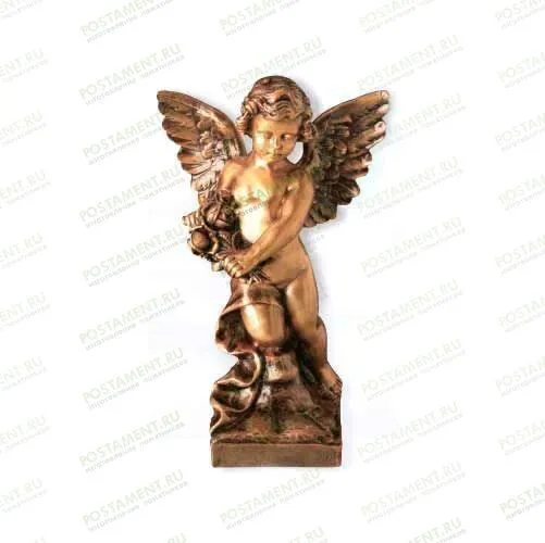 Скульптура ангелочка из бронзы 82189