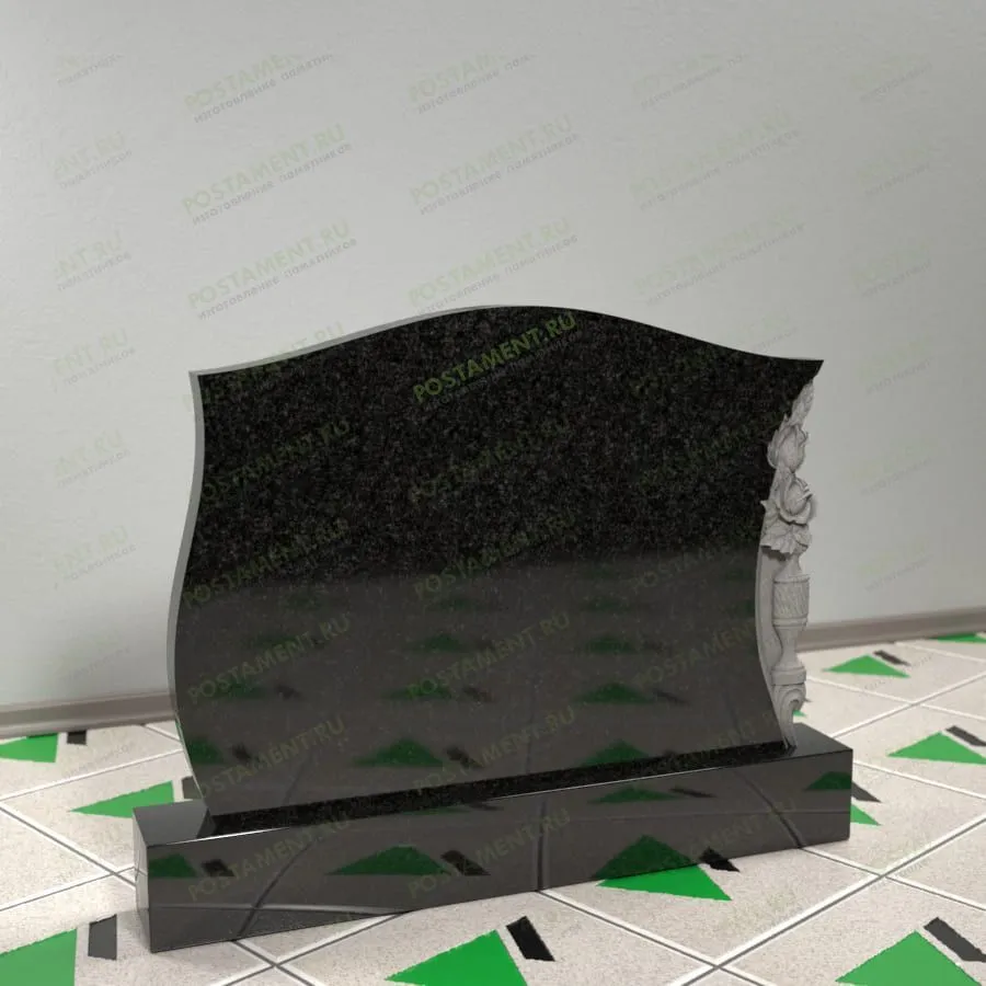 Памятник ваза с цветами 17696