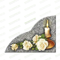 Свеча из керамики на памятник 91982