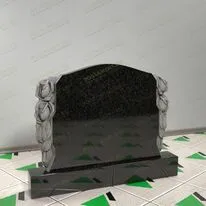 Памятник на могилу с розами № 17673