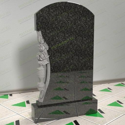 Памятник с вазой резной